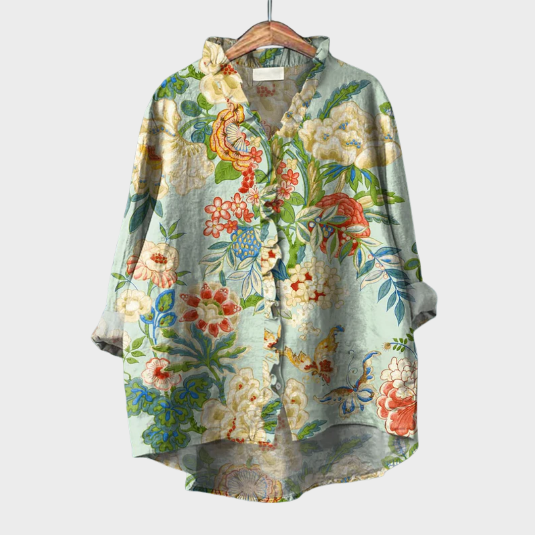 Green Floral / 3XL