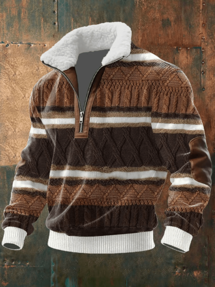 Brown/White / 5XL